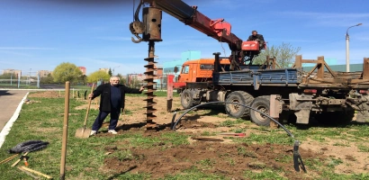 Бурение под фундамент